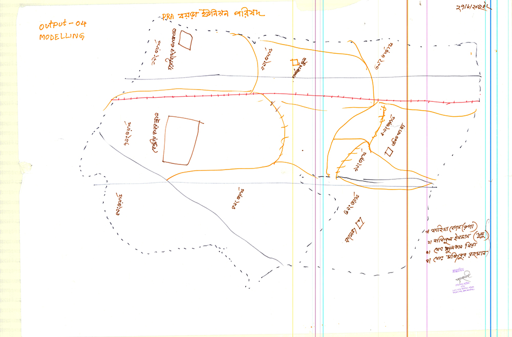 Baira Union Map Photo
